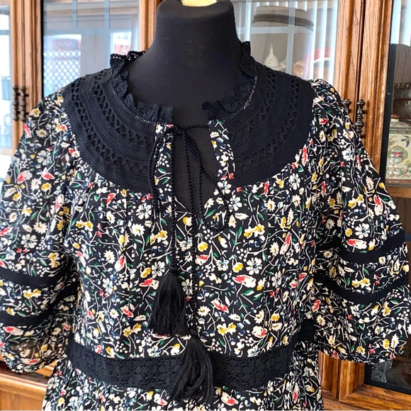 Sundance Dresses Nwt Sundance Catalog Isadora Blooms Cotton Peasant